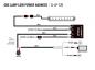 Preview: Lazer Lamps Kabelsatz Single-Lamp (Low Power, 12V)