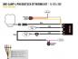 Preview: Lazer Lamps Kabelsatz Single-Lamp (für Utility 80HD & RP-Hyperspot) mit Verstellbarer Helligkeit