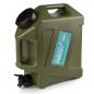 Preview: Rockfoxx Wasserkanister mit Zapfhahn, 12L, Army Grün