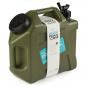 Preview: Rockfoxx Wasserkanister mit Zapfhahn, 12L, Army Grün