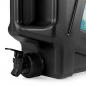 Preview: Rockfoxx Wasserkanister mit Zapfhahn, 12L, schwarz