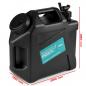 Preview: Rockfoxx Wasserkanister mit Zapfhahn, 12L, schwarz
