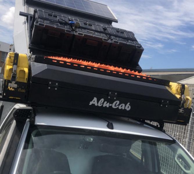 Preview: Alu-Cab Dachbox Schwarz 200L