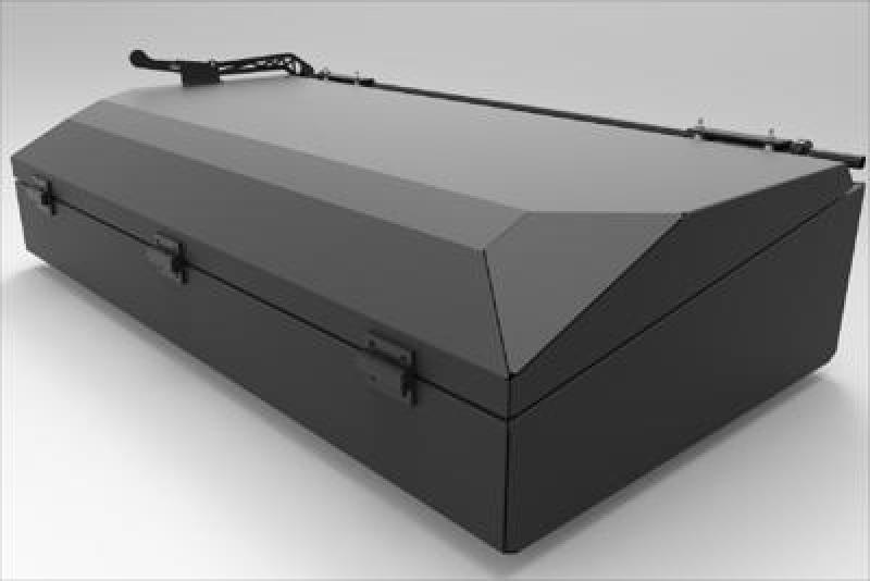 Alu-Cab Dachbox Schwarz 200L