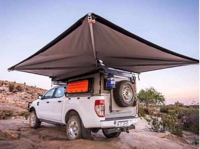 Alu-Cab Markise 270°, links