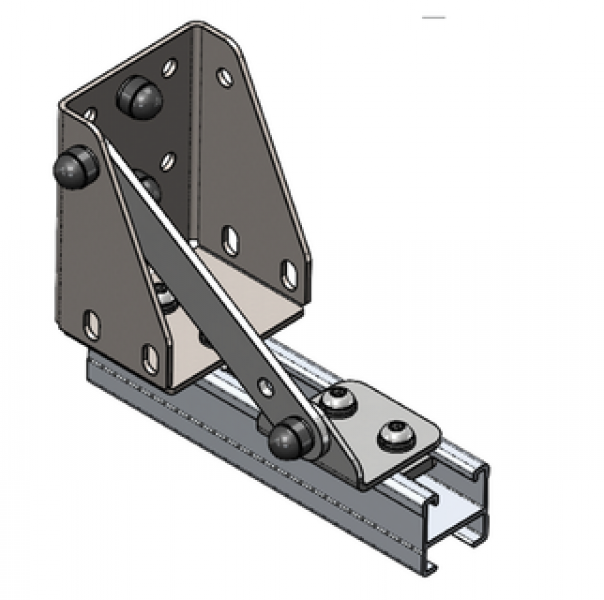 Alu-Cab 270°, 180° und 2m Markise Halterung für Rhino Rack Querträger (Kit)