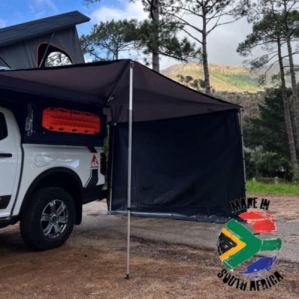 Alu-Cab Universale Seitenwand für Markisen (270°, 180°, 2m)