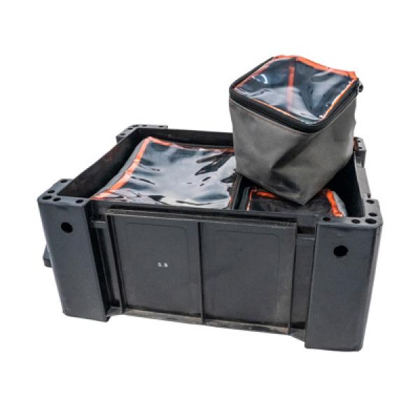 Preview: Alu-Cab Ammo Box Organizer-Taschen (Kit: 2x klein, 1x groß)