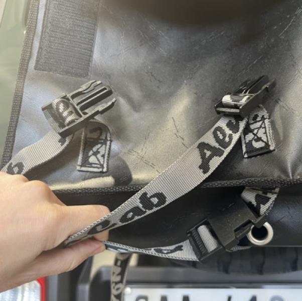 Preview: Alu-Cab Reserverad Tasche Schwarz - Klein