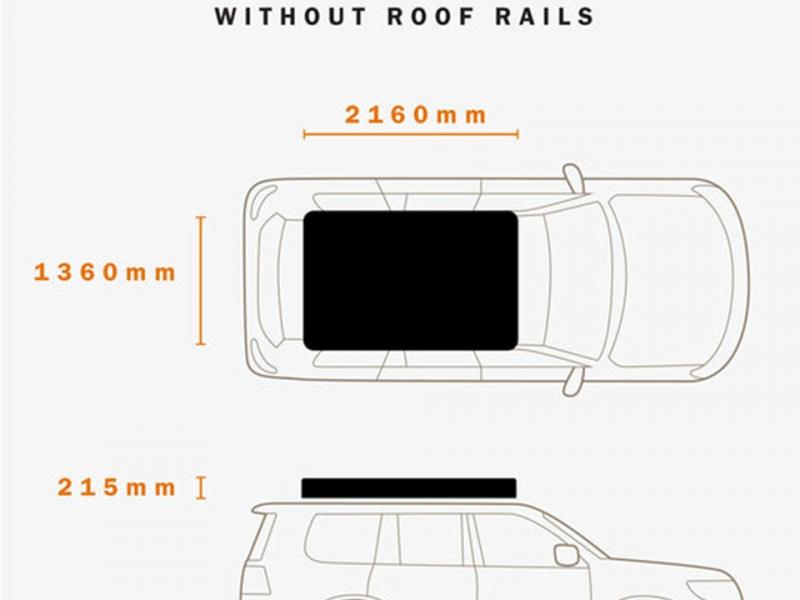 Darche Eco Ridgeback Rooftop tent Green