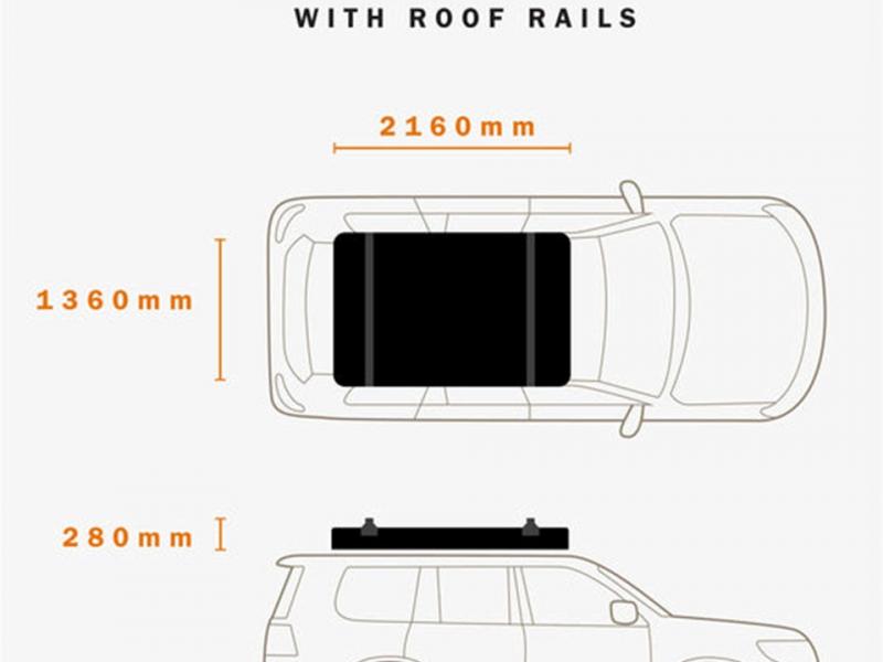 Darche Eco Ridgeback Rooftop tent Green