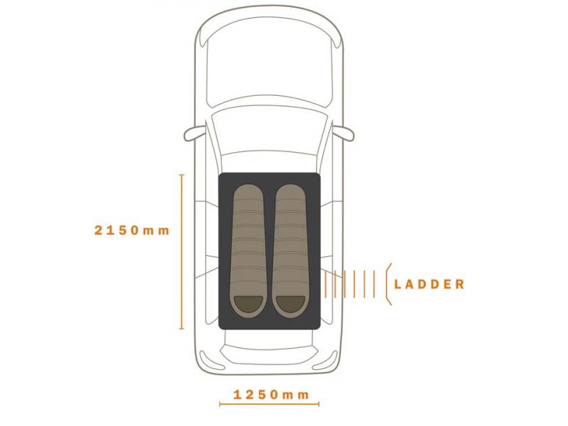 Darche Ridgeback Highrize RTT 1250
