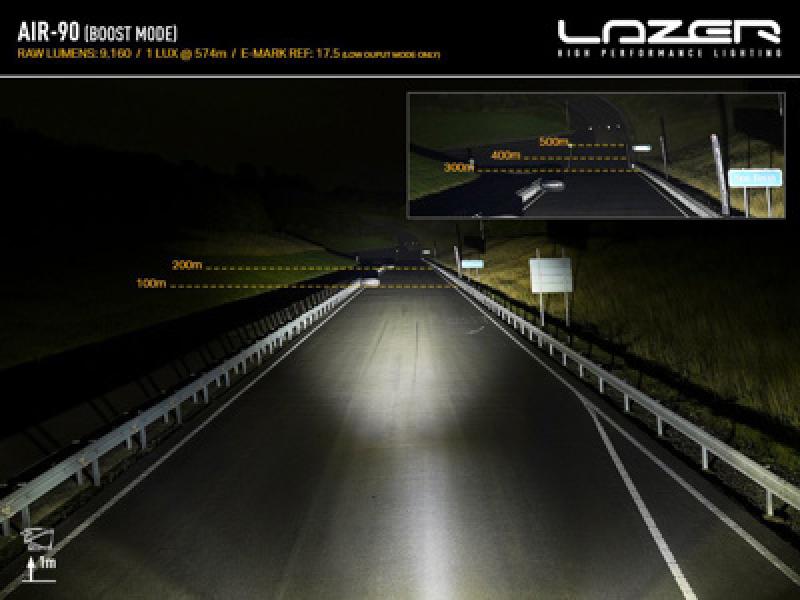 Lazer Lamps Air-90 - Beacon Schwarz