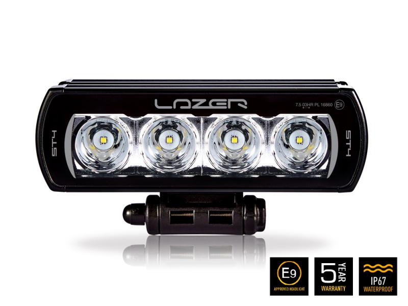 Preview: Lazer Lamps ST4 Evolution LED-Scheinwerfer Schwarz