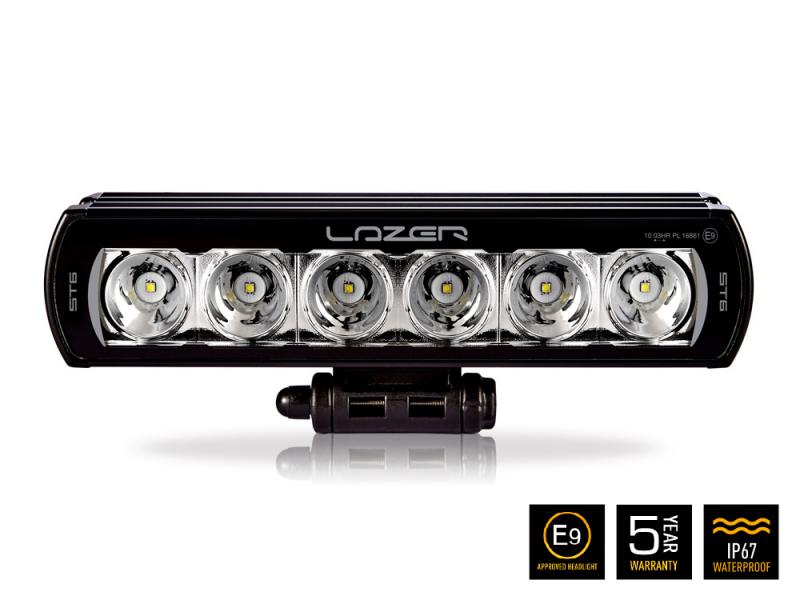 Lazer Lamps ST6 Evolution LED-Scheinwerfer Schwarz