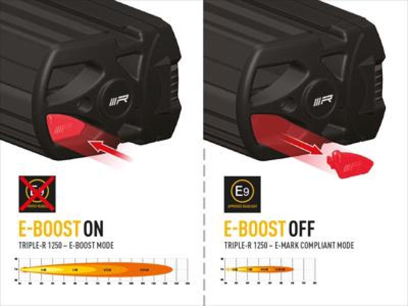 Lazer Lamps Triple-R 1250 - Gen2 (with Pos Light), schwarz