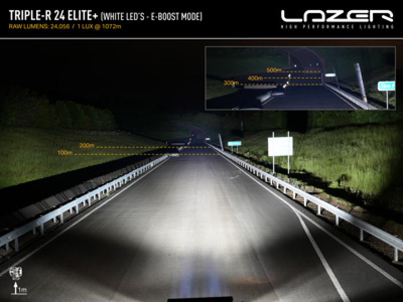 Preview: Lazer Lamps Triple-R 24 Scheinwerfer Elite+ schwarz