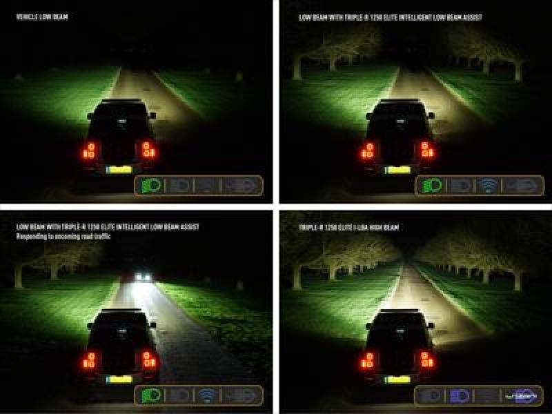 Preview: Lazer Lamps Triple-R 1250 Elite mit Low Beam Assist Inkl. Kabelsatz
