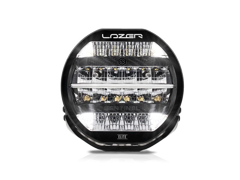 Preview: Lazer Lamps Sentinel 9" Elite mit Positionslicht in Schwarz