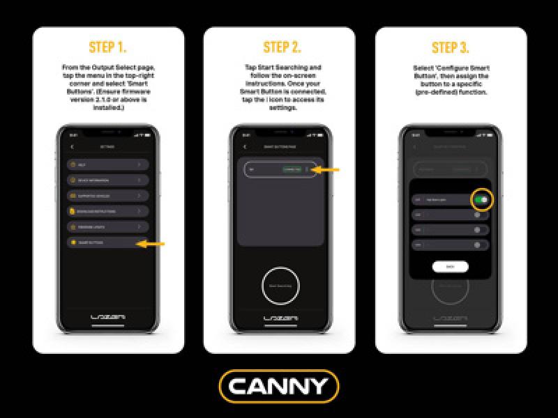 Preview: Lazer Lamps CANNY Smart Button