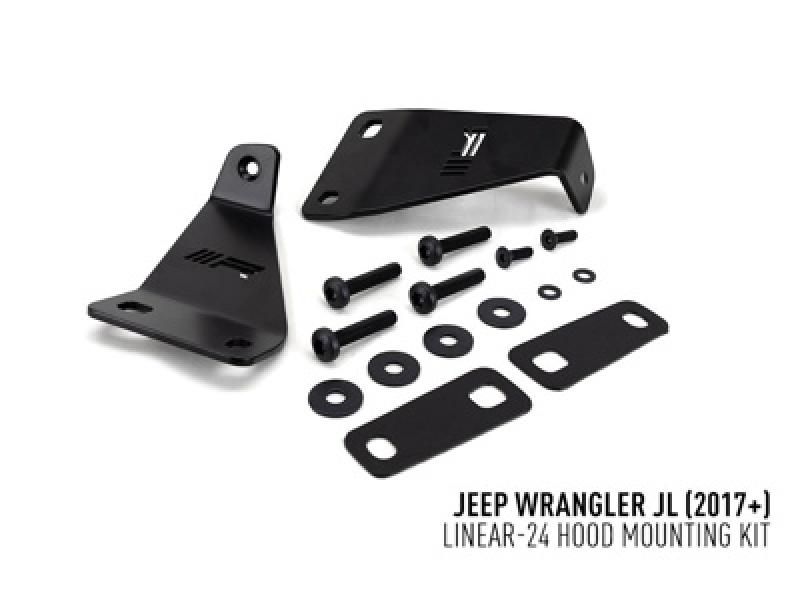 Lazer Lamps Hauben-Halterungs-Kit für Jeep Wrangler JL (2017+) für Linear-24