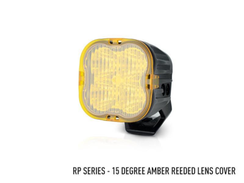 Lazer Lamps Linsenschutz Gelb Geriffelt 15 RP-Serie/Utility-80 HD