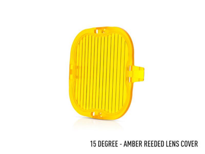 Preview: Lazer Lamps Linsenschutz Gelb Geriffelt 15 RP-Serie/Utility-80 HD