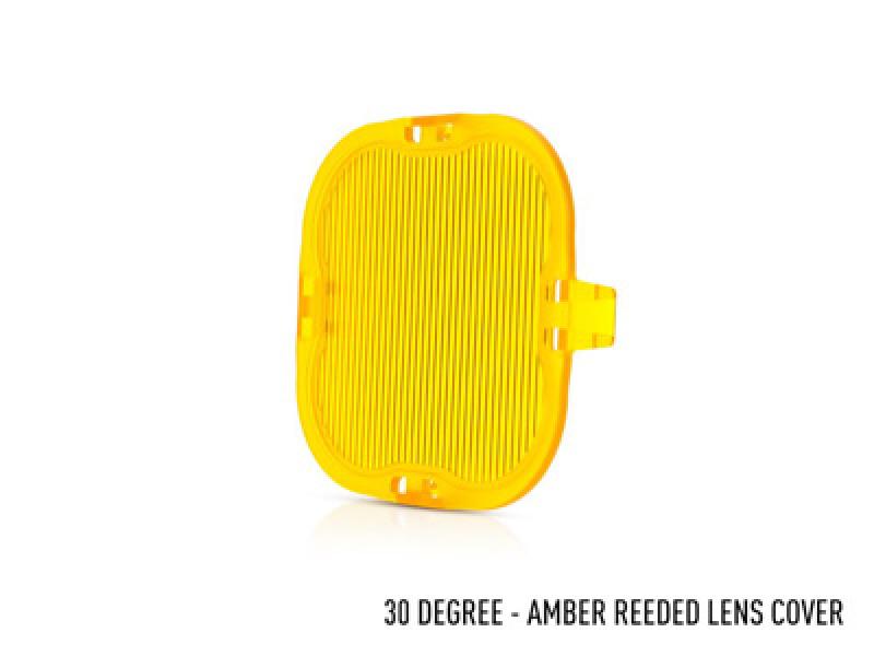 Preview: Lazer Lamps Linsenschutz Gelb Geriffelt 30 RP-Serie/Utility-80 HD