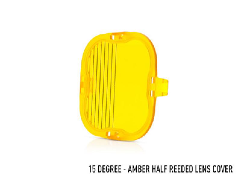 Preview: Lazer Lamps Linsenschutz Gelb Halb Geriffelt 15 RP-Serie/Utility-80 HD