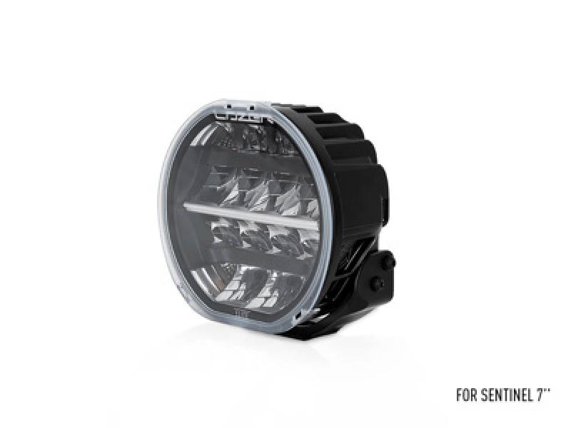 Lazer Lamps Linsenschutz für Sentinel 7" Weiss (Transparent)