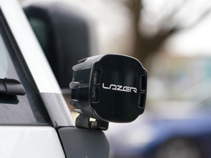 Preview: Lazer Lamps Linsenschutz für Utility-25, schwarz