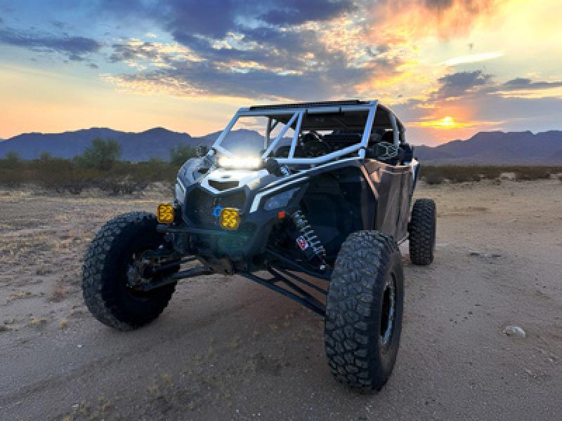 Preview: Lazer Lamps Stoßdämpferturm-Montagesatz für Can-Am Maverick X3 2017+ (für Carbon-6)