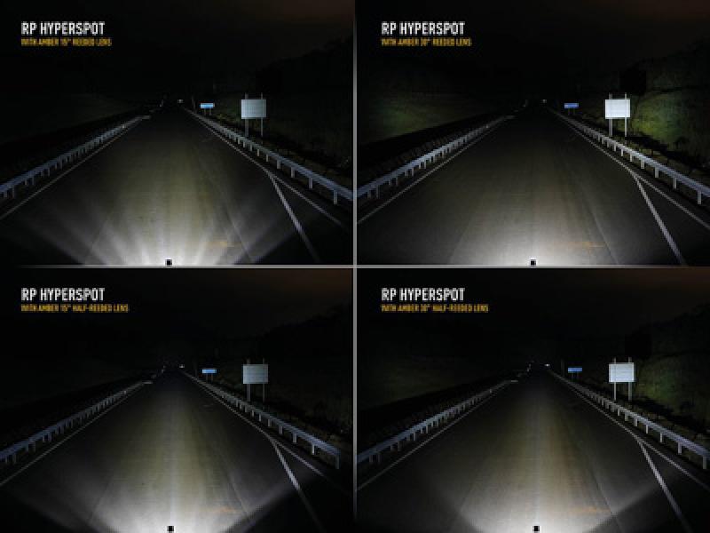 Preview: Lazer Lamps Vorsatzlinse Geriffelt 30 Grad RP-Serie/Utility-80 HD