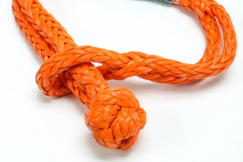 Preview: Nakatanenga Softschäkel 10mm - Bruchfestigkeit 12.000kg orange