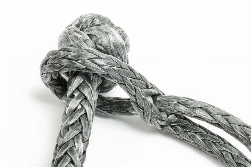 Preview: Nakatanenga Softschäkel 10mm - Bruchfestigkeit 12.000kg grau