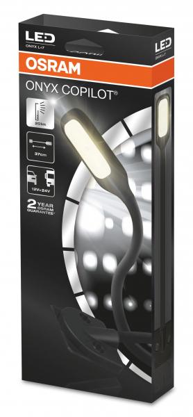 Preview: OSRAM ONYX Copilot LED-Leseleuchte für 12V24V Festanschluss