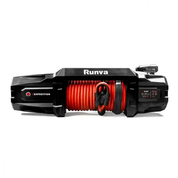 Runva - 11 Expedition 12V Seilwinde mit Syntethik Seil inkl. Zubehör