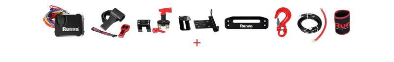 Preview: Runva - EWV12000 ULTIMATE 12V Seilwinde mit Synthetik Seil