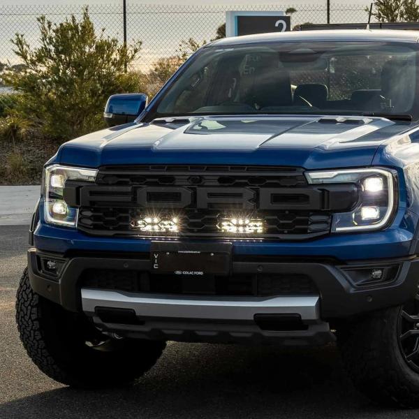 Preview: STEDI Ford New Ranger RAPTOR (ab 2023-) Kühlergrill-Befestigung inkl. 2x ST3303 PRO