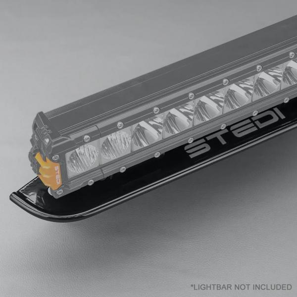 Preview: STEDI Nummernschild Befestigung für Lightbars