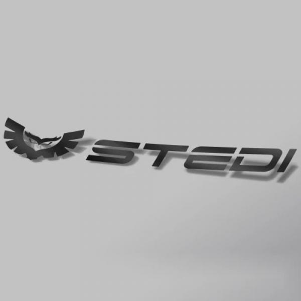 STEDI Sticker - Schwarz