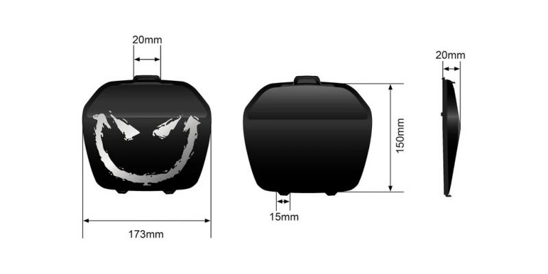 STEDI TYPE-X Evo 8,5 Zoll Abdeckung (Cover)