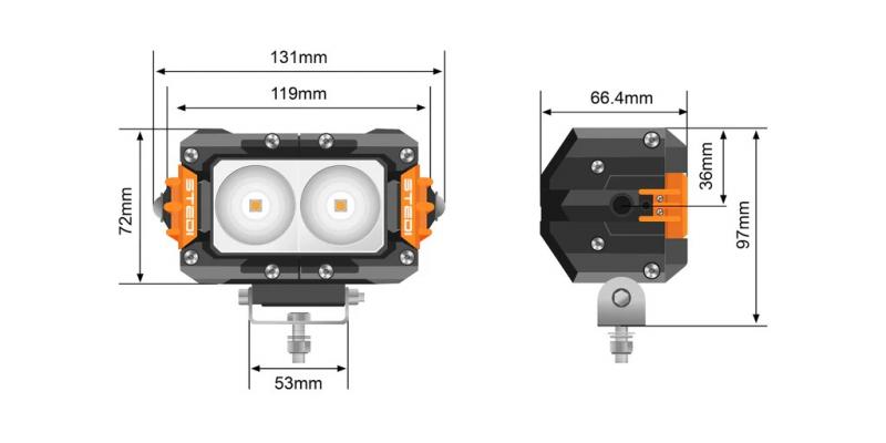 STEDI ST3301 PRO 4.6 Zoll