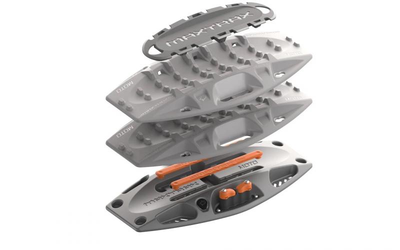 MAXTRAX Moto Board inkl. Befestigung, titanium grey