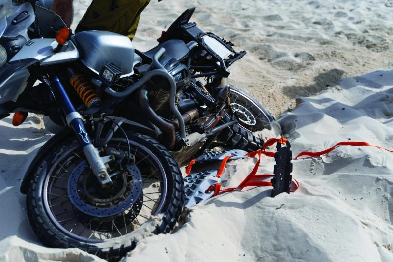 MAXTRAX Moto Board inkl. Befestigung, titanium grey