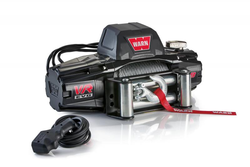 Preview: WARN Seilwinde VR EVO 8 12V 3.630 kg Zugkraft, Stahlseil
