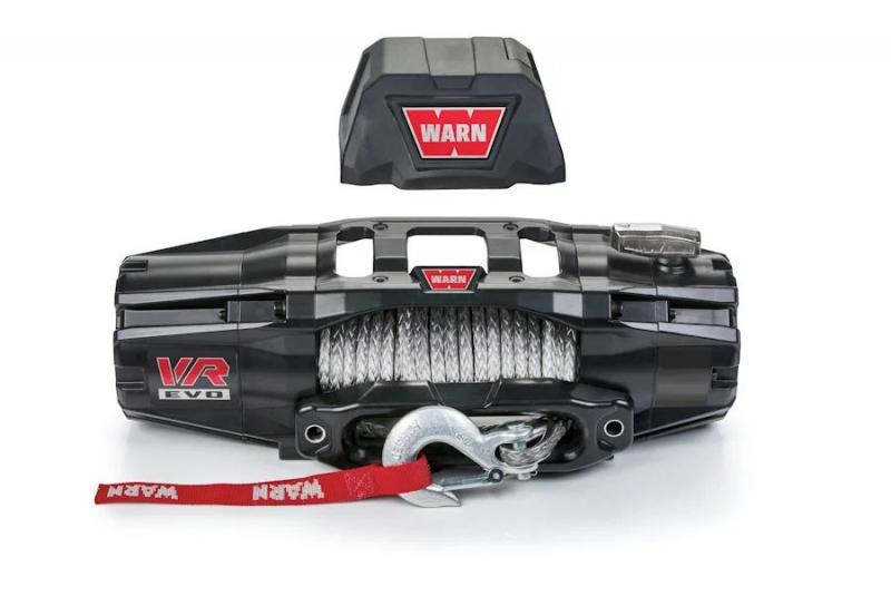 Preview: WARN Seilwinde VR EVO 8s 12V 3.630 kg Zugkraft, Kunststoffseil