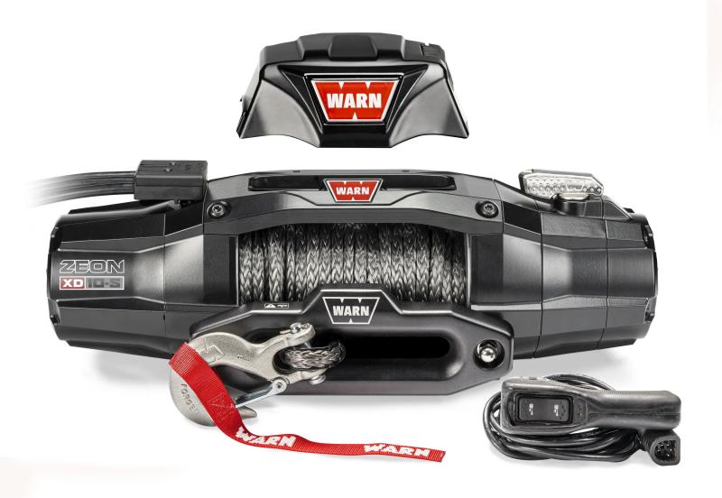 Preview: WARN Seilwinde ZEON XD 10 12V 4.535 kg Zugkraft inkl. Kunststoffseil