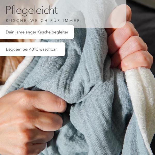 Blanketino Kuscheldecke Musselin