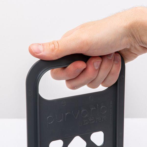 Preview: purvario Flaschenhalter Multi Tray OELE, hellgrau